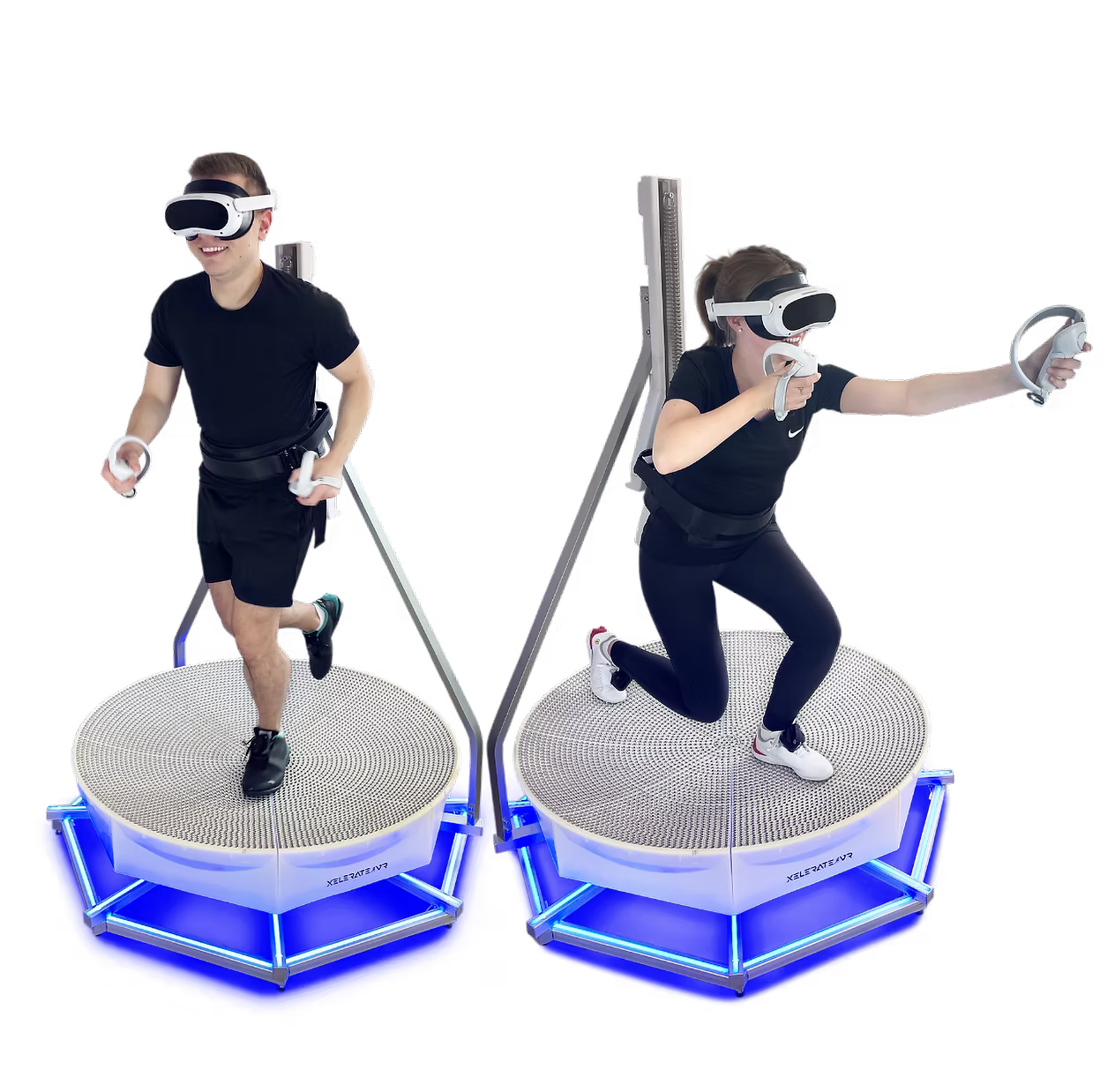 The ODT 1 — a 360° omnidirectional VR treadmill prototype
